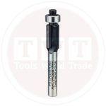بنطة راوتر بوش لتشذيب الرقائق قطر 6 مم - اجمالي الطول  56 مم   BOSCH Flush Trim Bit 6, 9.5x56