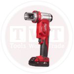 مكنة بنش هيدروليك 100 مم 60 كيلو نيوتن + بطارية 2 أمبير + ملحقات   ميلوكي   MILWAUKEE     M18 HKP-201CA