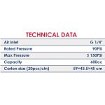 ⁦لقمه رشاش 4 سن مرسيدس أي بى تى - موديل 6 APT 2015280⁩ - الصورة ⁦2⁩