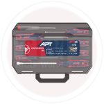 طقم مفكات 7 قطعه + مفك تيست شنطة بلاستيك اي بي تي موديل APT AH145078-8