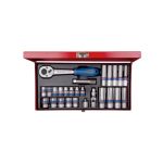 طقم لقم 8/3" مشرشر بالمم  26ق من 7 الي 19مم  كينج توني KING TONY