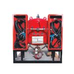 وحدة اطفاء حريق بافاريا  ثابتة بالمسحوق الكيماوي الجاف (ABCDE)  سعة 350 كجم ثابتة BAVARIA