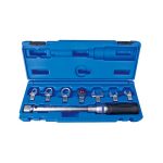 طقم مفتاح عزم لقمة 9*12 باللقم بلدى و مشرشر 10 الي 60 نيوتن KING TONY