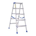 ⁦سلم الومنيوم ميتافورم منزلى الطول 1.20م طراز هومي  METAFORM HOMEY 5⁩ - الصورة ⁦2⁩