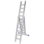 سلم الومنيوم ميتافورم طراز 33 ثلاث وصلات منزلق متعدد الاستخدام(10 درجة طول 3.20م - 20 درجة طول 5.40م - 30درجة طول 7.70م) METAFORM