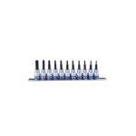 طقم لقم ألن نجمة مجوف 3/8" - 11ق على ستاند كينج توني KING TONY