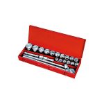 طقم لقم مسدس 3/4" 21 قطعة 3/4-1/8 2" تايوانى كي دبليو جي KWG