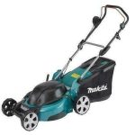 ماكينه قص نجيل ماكيتا كهرباء 1800 وات عرض 46سم سعه 60 لتر ارتفاع القص 20-75 مم 29.5 كجم موديل  MAKITA   ELM4612