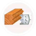 طقم كستير حلية صلب إيطالي مقاس 40- 4 مم CMT