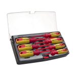 طقم مفكات سيلتا 7 قطع كهرباء معزول   SELTA  VDE