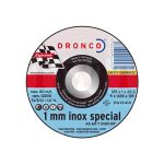 حجر قطعية إنوكس ألمانى درونكو مقاس 7 بوصه 2.5-22 DRONCO