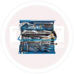 شنطة صاج يونيور 5 درج بالعدة 136 قطعه UNIOR