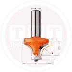 بنطة Bevel Bit for Corian HW S=12 D=54 A=18 R=12.7 CMT