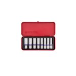 طقم لقم 8/3" مسدس طويلة 8ق من 10 الي 19مم  كينج توني KING TONY