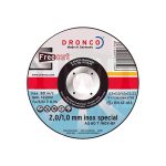 حجر قطعية إنوكس هيفى ديوتى ألمانى درونكو مقاس 9 بوصه 1.9-22 DRONCO