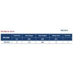 ⁦كوريك بنيوماتيك 2كورة 2طن للمزانق 200-560 مم اي بي تي صيني موديل APT TRA1812⁩ - الصورة ⁦2⁩