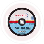 حجر قطعية إنوكس ألمانى درونكو مقاس 7 بوصه 1.6-22 DRONCO