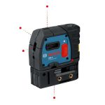 ميزان ليزر بوش 5 مسقط تقاطع ليزر موديل BOSCH - GPL 5