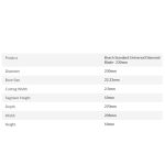 ⁦صينيه قطعية بوش الماظ يونيفرسال 9 بوصة BOSCH Diamond Disc Standard for Universal 230mm⁩ - الصورة ⁦3⁩