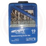 ⁦طقم HSS بنط كوبلت (5%) 19 قطعه خدمة شاقة 1 - 10.0 مم اي بي تي صيني APT⁩ - الصورة ⁦2⁩