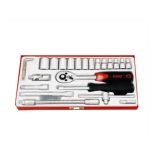 طقم لقم رباط 25 قطعة بالبوصة 1/4 بوصة موديل S32025 تايواني KWG