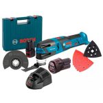 جهاز بوش متعدد الأستخدامات بطارية صناعة روسي BOSCH - GOP 12V-28, 2 x 2.0 Ah + AL1230 + Basic AC set + Case