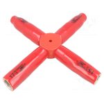 مفتاح لقم صليبة باهكو 1000 فولت 8×10×13×17مم موديل - BAHCO 2820V17