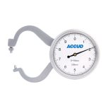 جهاز قياس تخانات ساعة 10/0 مم دقة 0.05 مم بفكين بيضاوى  ACCUD