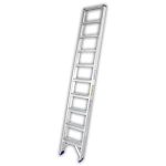 سلم الومنيوم ميتافورم طراز 39 مفرد بدرج عريض 11 درجة الطول 2.75م METAFORM