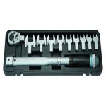 طقم مفتاح عزم لقمه مقاس 14*18 مم (40-210) نيوتن 11 قطعة موديل 11K-2506 تايواني KWG