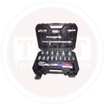 طقم لقم رباط مسدسة 1/2 بوصه 22 قطعه من 10 الى 32 مم اي بي تي - APT