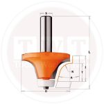 بنطة Bevel Bit Corian S=12 D=50.8X25.4 CMT