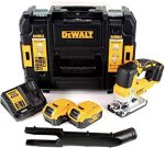 ⁦منشار اركيت ديوالت 135 مم 2 بطاريه 18 فولت موديل- DEWALT DCS334P2⁩ - الصورة ⁦2⁩