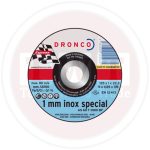 حجر قطعية إنوكس هيفي ديوتي ألمانى درونكو مقاس 5 بوصه 1.0-22 DRONCO