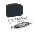 ⁦شنيور دريمل 175 وات + 35 قطعة اكسسوار -السرعة بدون تحميل من 5000 لفه / 35000 لفه في الدقيقه DREMEL⁩ - الصورة ⁦2⁩