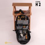 ⁦شنطة ظهر عدة H&E ROCK اتنين سوسته كود H2⁩ - الصورة ⁦3⁩