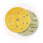 ⁦صنفرة سكوتشGOLD جولد 150 مم خشانة 80X15 ثقب  اي بي تي موديل  APT DW213908⁩ - الصورة ⁦2⁩