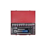 طقم لقم 2/1"  مشرشر بالبوصة  24ق  كينج توني  KING TONY