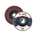 صنفرة مروحية فلات حديد و خشب 115مم خشونة 40 - 3 نجوم اي بي تي موديل  APT DW422104