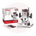 ⁦حليه إلكترونى كراون 12مم 1400وات موديل CROWN - CT11002⁩ - الصورة ⁦2⁩