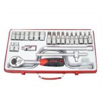 لقم توركس 1/2" 25 قطعه T25:T55 & E10:E24 تايوانى كي دبليو جي  KWG