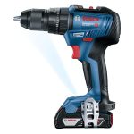 ⁦شنيور بطاريه بوش عاده و دقاق ظرف اوتوماتيك 13 مم 18 فولت ماليزي BOSCH - GSB 18V-50⁩ - الصورة ⁦2⁩