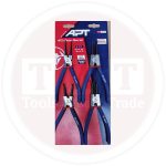 طقم بنس تيل خارجيه أزرق و أحمر 7 بوصه 4 قطع APT AH1116347-04