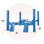 رافعة 4 عمود 3.5 طن 220 فولت صينى اي بي تي موديل  APT PL-FS35