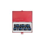 طقم لقم ألن مسدس قصير تصادمى 1/2" 7ق 4 : 14مم  كينج توني KING TONY