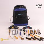 ⁦شنطة ظهر عدة H&E ROCK اتنين سوسته كود H2⁩ - الصورة ⁦2⁩