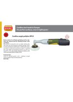 ⁦مصقول زاوية اللاسلكي بروكسون الماني PROXXON WP/A⁩ - الصورة ⁦7⁩