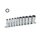 طقم لقم سيلتا 2/1بوصه مسدس طويل 10 قطع من 10 مم: 24 مم SELTA