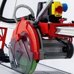 ⁦مكن روبي قطع رخام 1.5ح 120سم 10 بوصه موديل DC-250 PYTHON 1200⁩ - الصورة ⁦2⁩