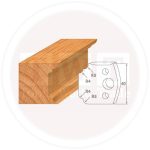 طقم كستير حلية صلب إيطالي مقاس 40- 4 مم CMT